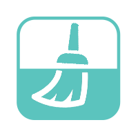 Easy to clean flooring icon