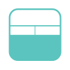 Square edge icon