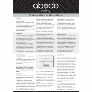 Abode-Coastal-Install_Care-&-Maintenance_cover